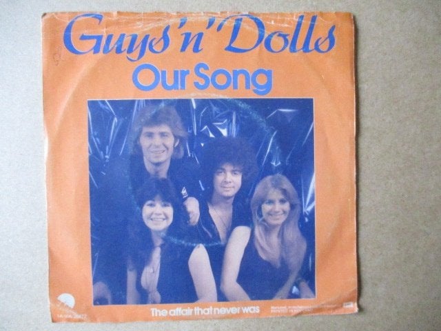 s2187 guys n dolls - our song, Ophalen, Gebruikt, 7 inch, Overige genres