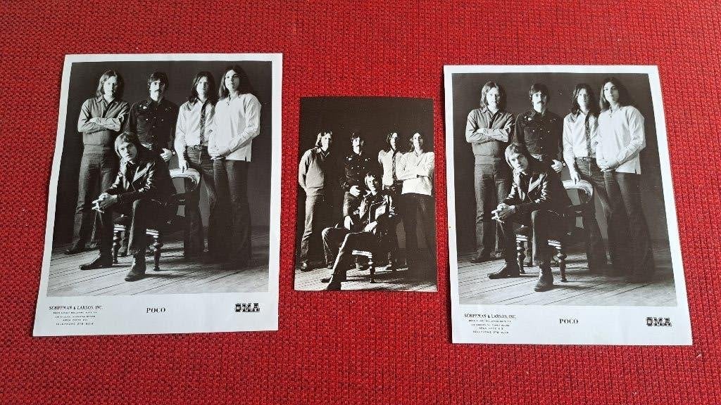 Persfoto's Poco, B. Bardot kaarten Elvis,  Stones, Ophalen of Verzenden, Foto of Kaart