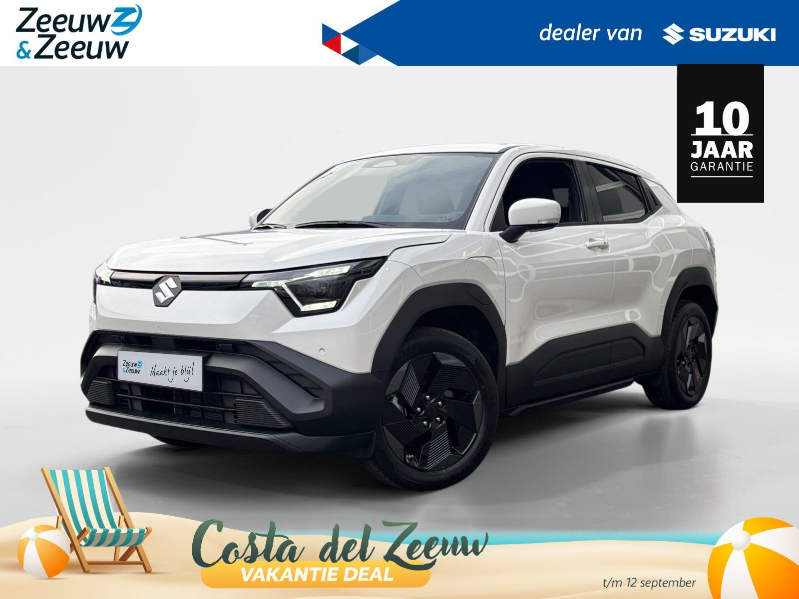 Suzuki e VITARA Select 49 kWh | €2000.- inruil premie | V., Auto's, Stof, 1675 kg, Wit, 144 pk
