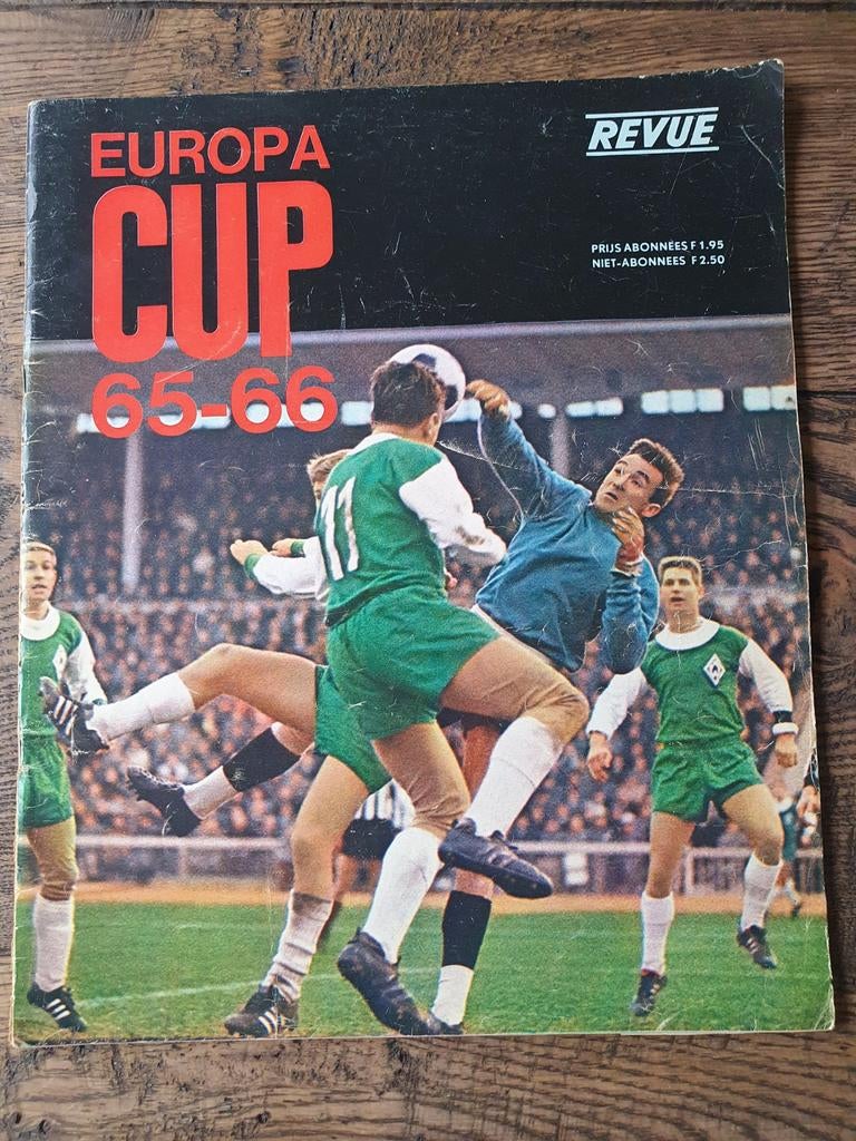 Europa Cup 1965 - 1966, Gelezen, Ophalen of Verzenden, Edwin van Opzeeland, Balsport