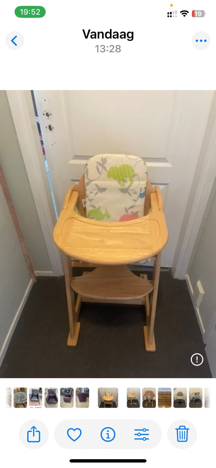 Tiamo meegroeistoel, Kinderen en Baby's, Ophalen, Zo goed als nieuw, Meegroeistoel, Stoelverkleiner