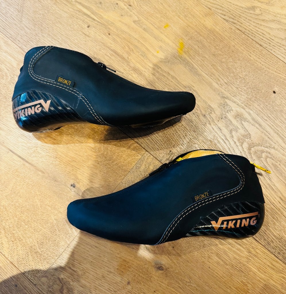 Viking schaatsschoenen Bronze maat 37, Ophalen of Verzenden, Zo goed als nieuw, Noren, Viking