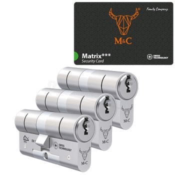 M&C Matrix 3x gelijksluitend SKG***, Niet ingevuld, Niet ingevuld, Niet ingevuld