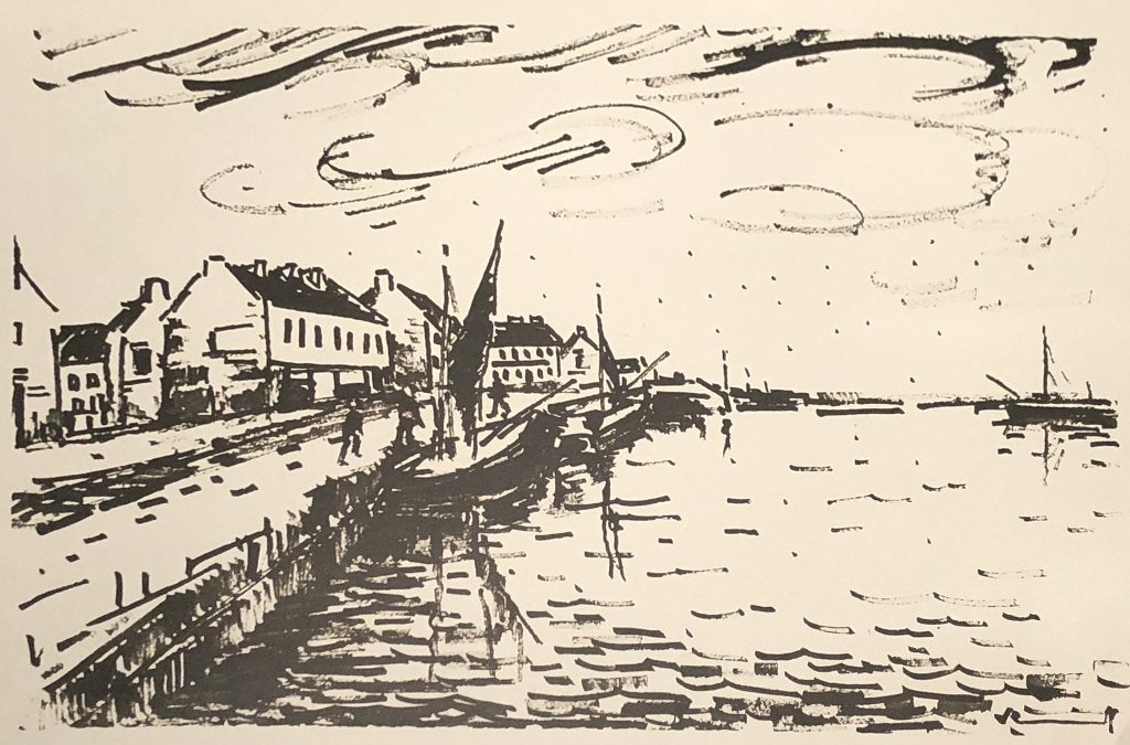 Mooie kunst v/h Grafiekkabinet Maurice de Vlaminck, Verzenden