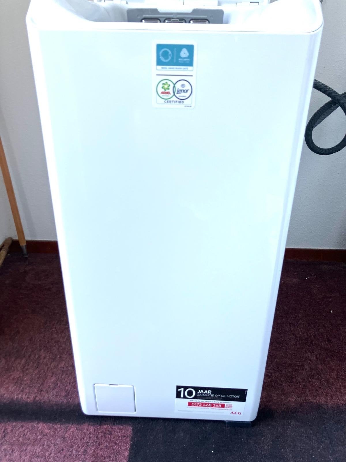 AEG 6000 Series Bovenlader Wasmachine 6kg, Ophalen, Bovenlader, Zo goed als nieuw, 1200 tot 1600 toeren