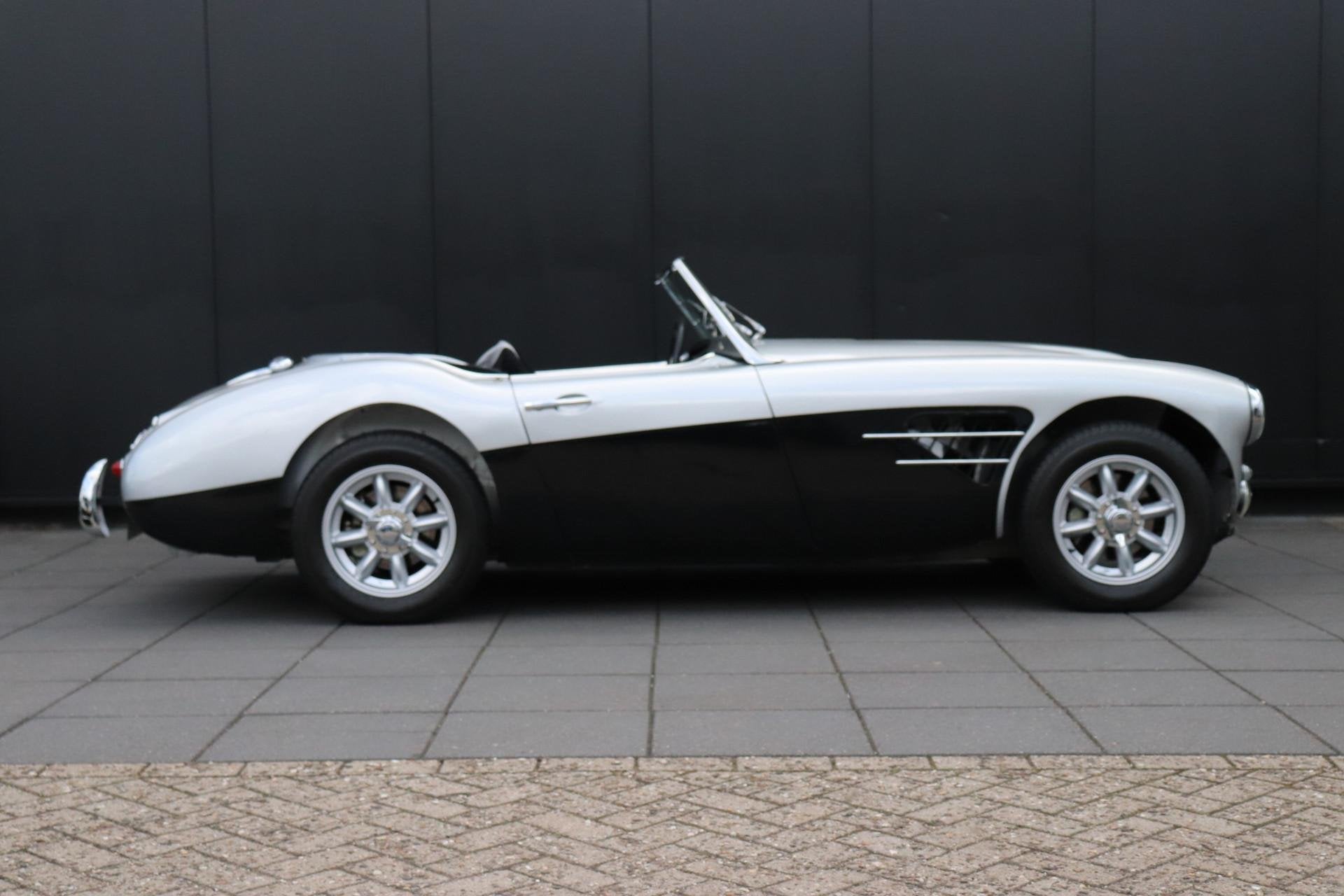 Austin Healey Austin 3000 KMII, Auto's, Metallic lak, Zwart, Cabriolet, Origineel Nederlands