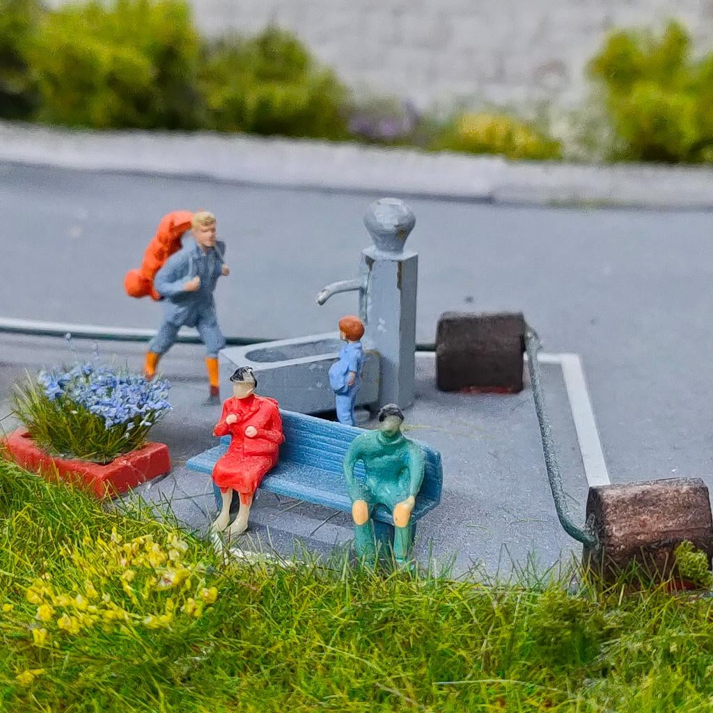 modeltrein RhB Brunnen, Gelijkstroom, Overige typen, Nieuw, Ophalen of Verzenden