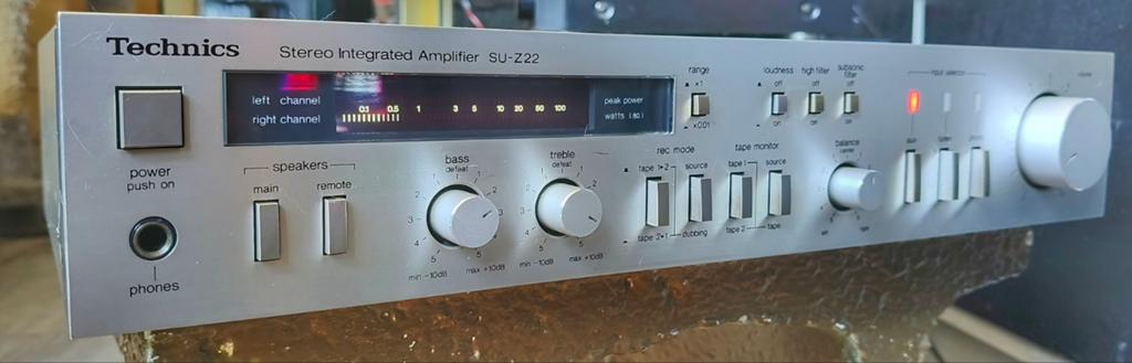 Technics SU-Z22 Stereo Geïntegreerde Versterker, Ophalen of Verzenden, Gebruikt, Overige merken