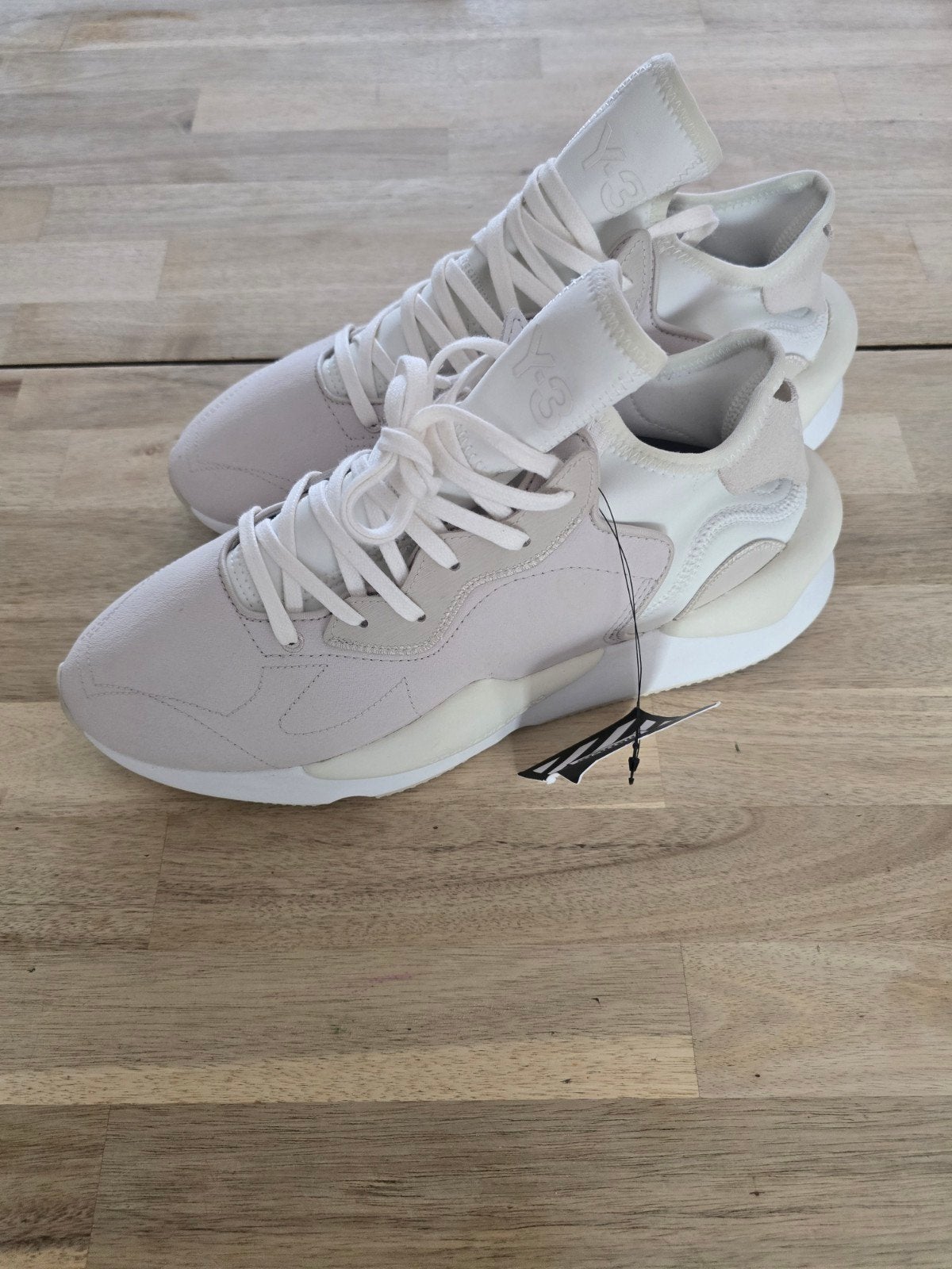 Adidas Y3 Kaiwa Sneakers  46 1/3 , 11,5, Wit, Adidas Y3, Nieuw, Ophalen of Verzenden