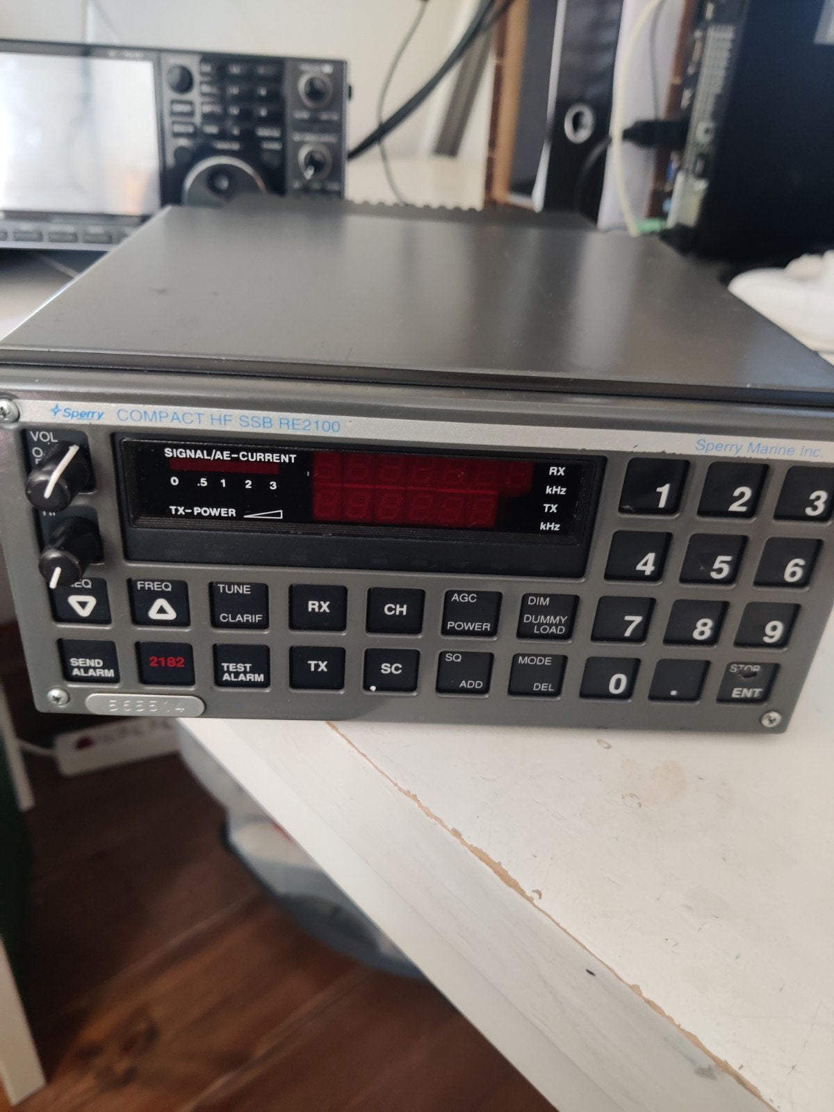 Sailor Sperry Compact HF SSB RE2100 Transceiver, Ophalen of Verzenden, Gebruikt