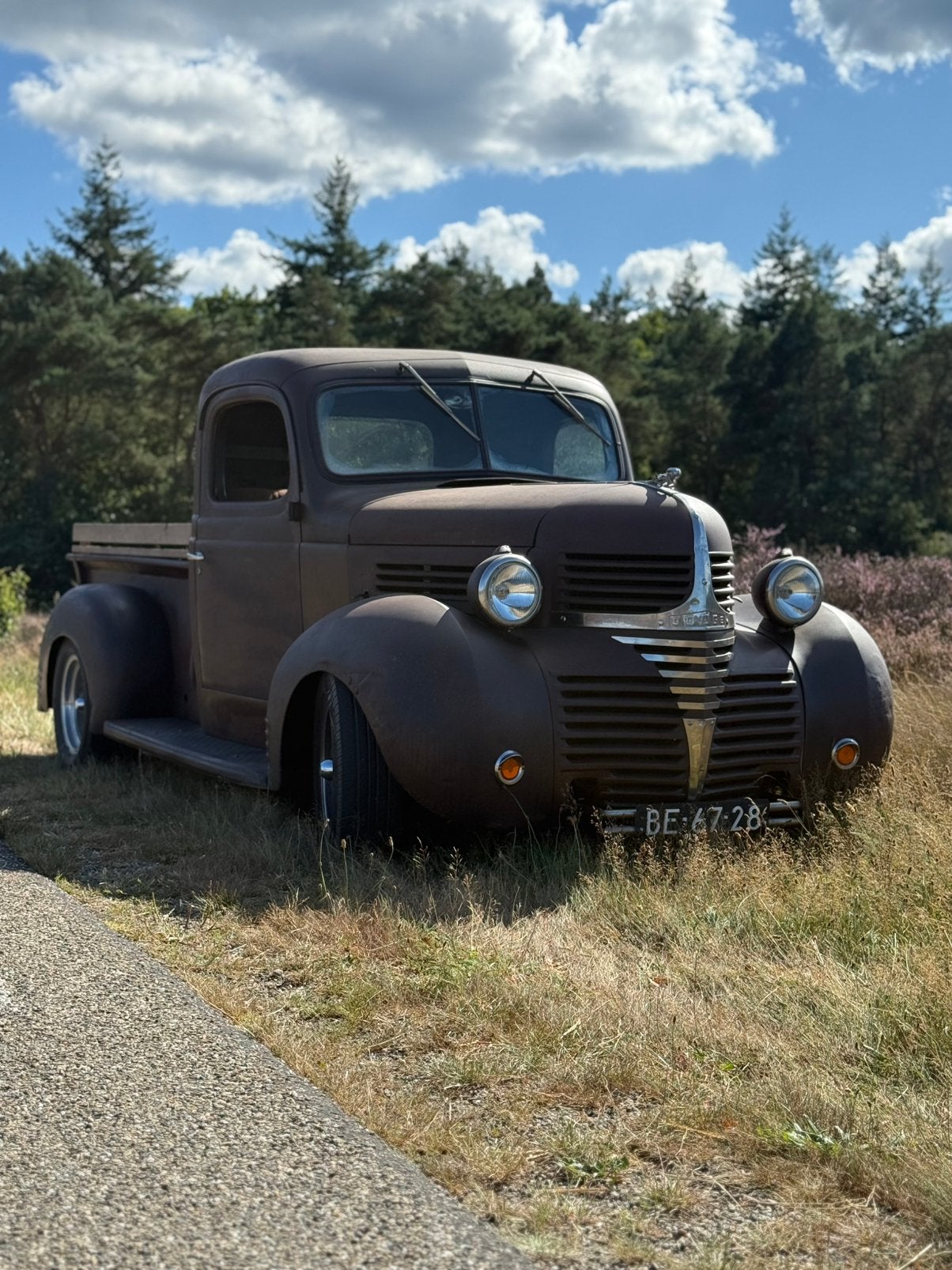 Tk.Dodge Hot Rod Rat Rod , oldtimer pickup Custom, Auto's, Geïmporteerd, Dodge, 3 stoelen, 5700 cc