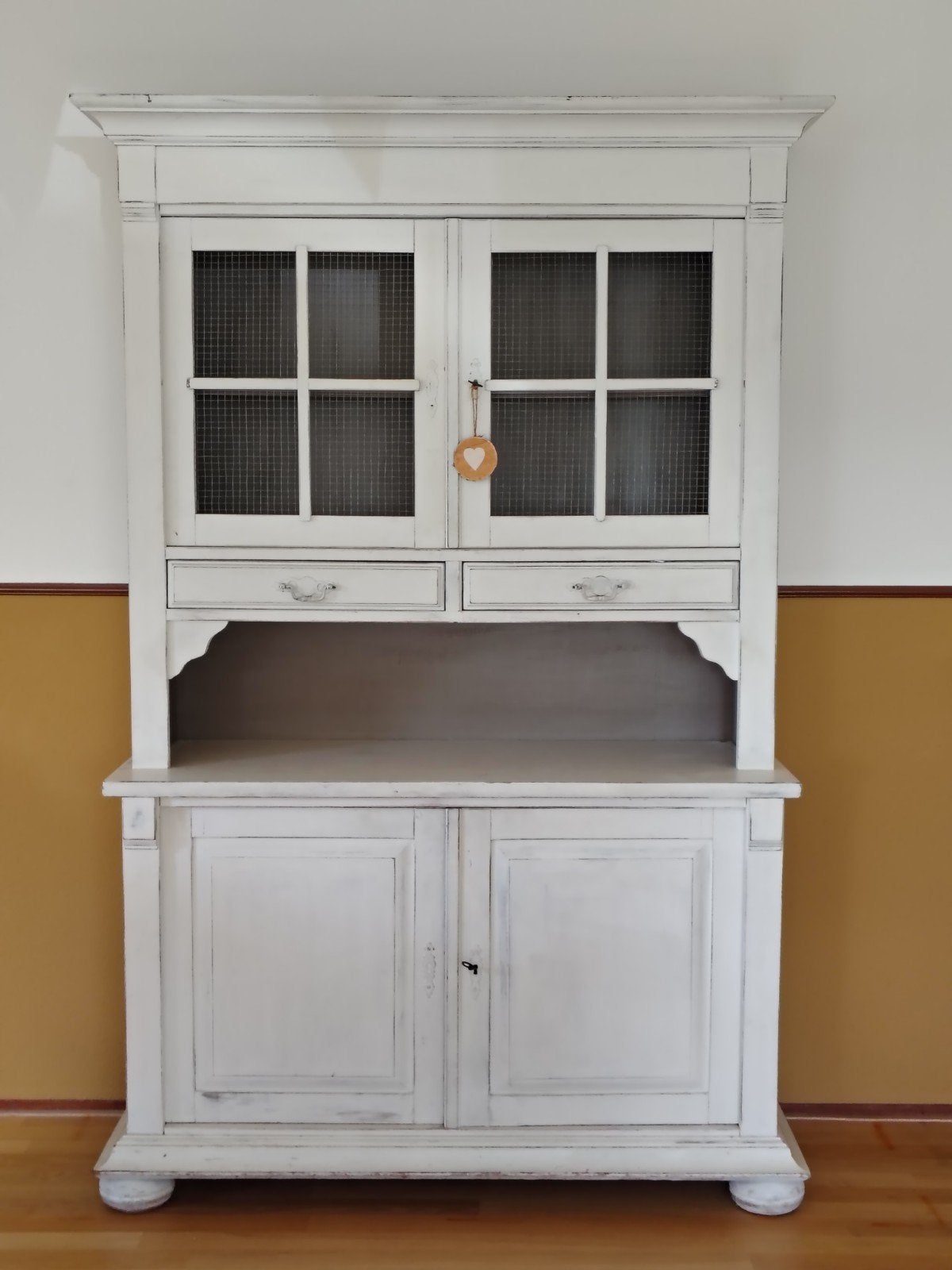 Witte buffetkast, landelijk, Ophalen
