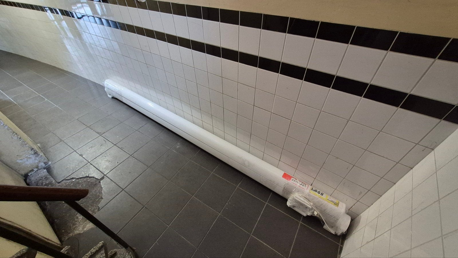 Knikarm zonnescherm, Tuin en Terras, Zonneschermen, Ophalen, 250 cm tot 450 cm, Nieuw, Elektrisch