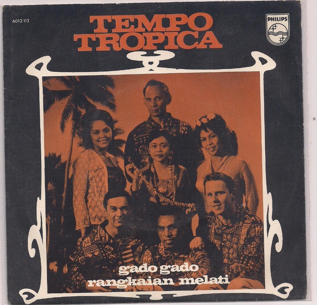 Tempo Tropica- Gado gado, Cd's en Dvd's, Vinyl Singles, Verzenden, 7 inch, Pop, Fotohoes