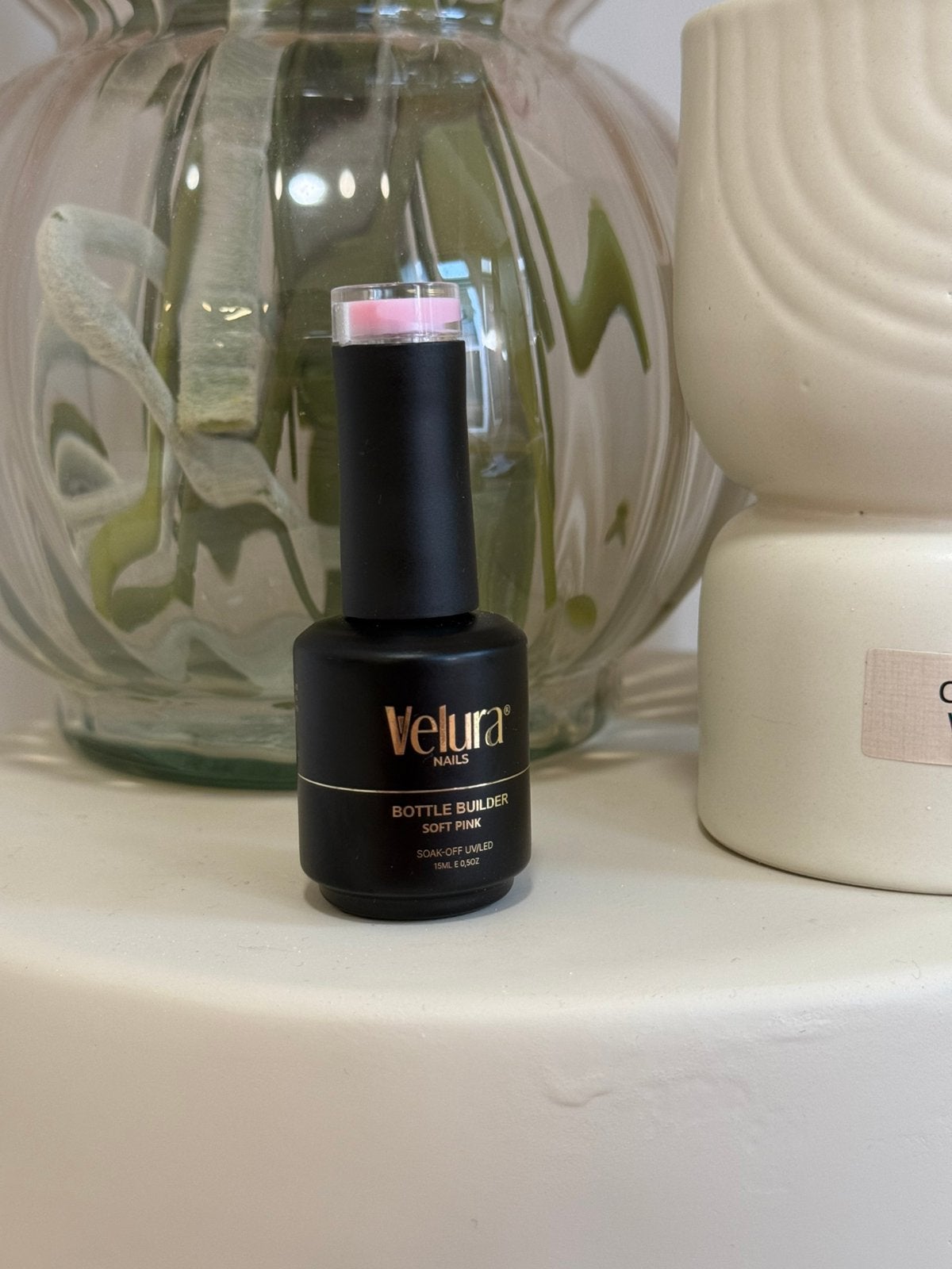 Velura biab soft pink, Ophalen of Verzenden, Zo goed als nieuw, Roze, Handen en Nagels