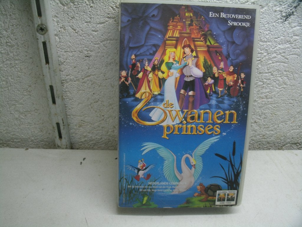 vhs 207a zwanen prinses, Cd's en Dvd's, VHS | Kinderen en Jeugd, Alle leeftijden, Ophalen of Verzenden, Zo goed als nieuw