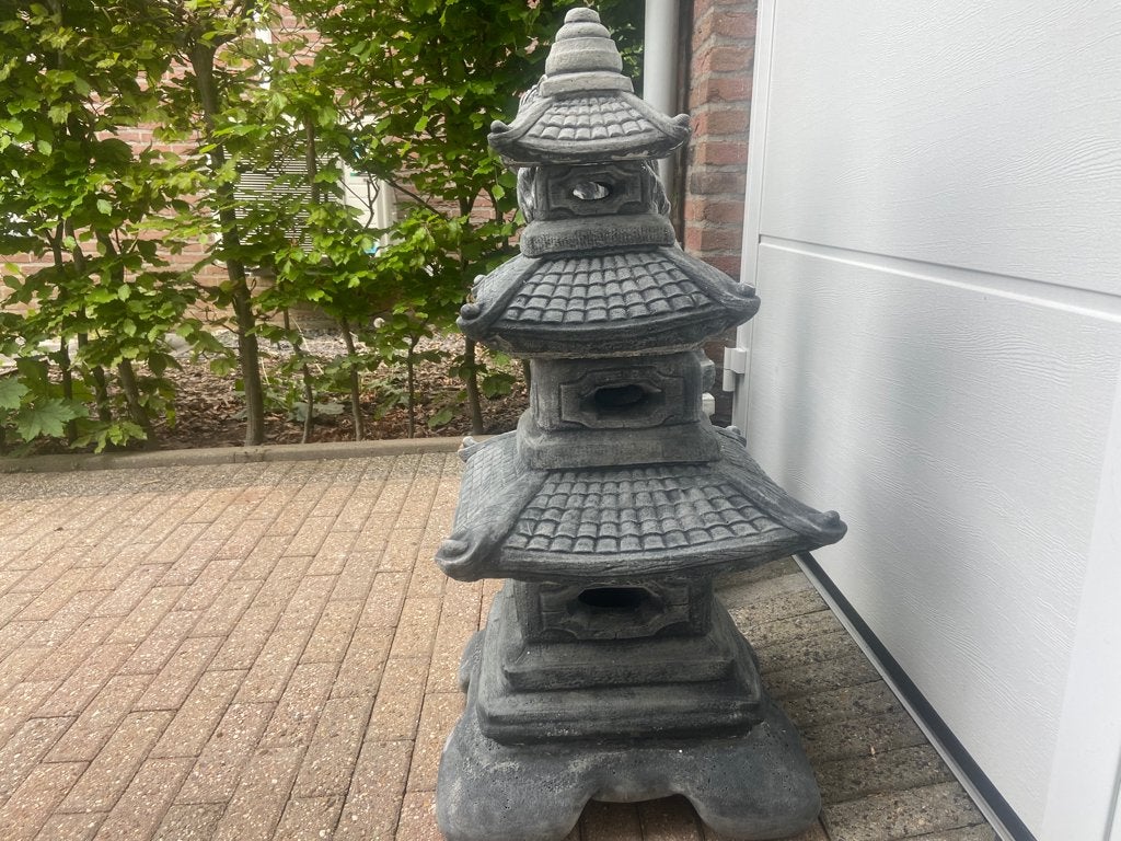 Pagode 3 Daks ,95cm hoog, Tuin en Terras, Ophalen, Nieuw, Beton, Overige typen