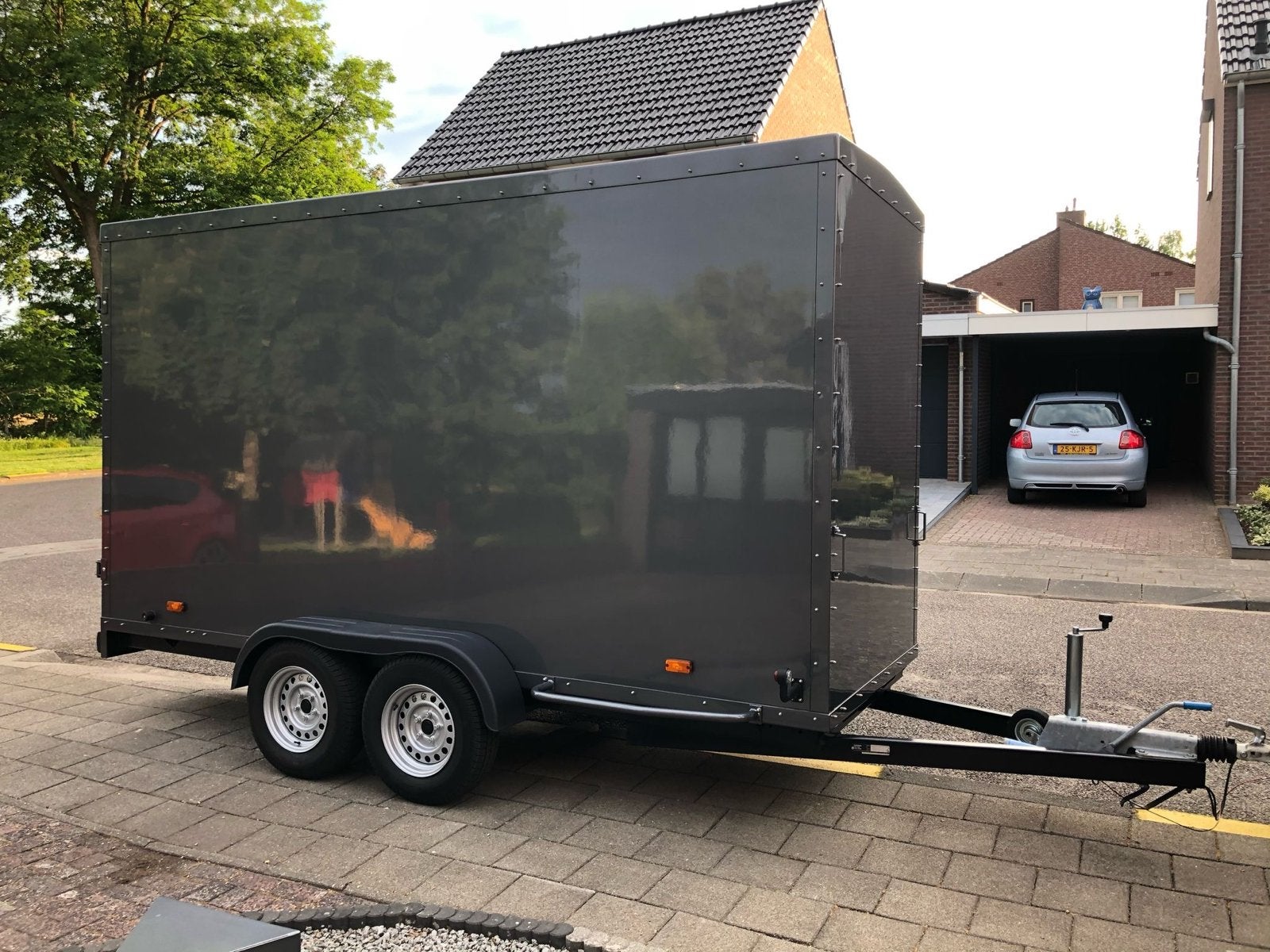 Gesloten Anssems aanhangwagen, Auto diversen, Aanhangers en Bagagewagens, Ophalen, Zo goed als nieuw