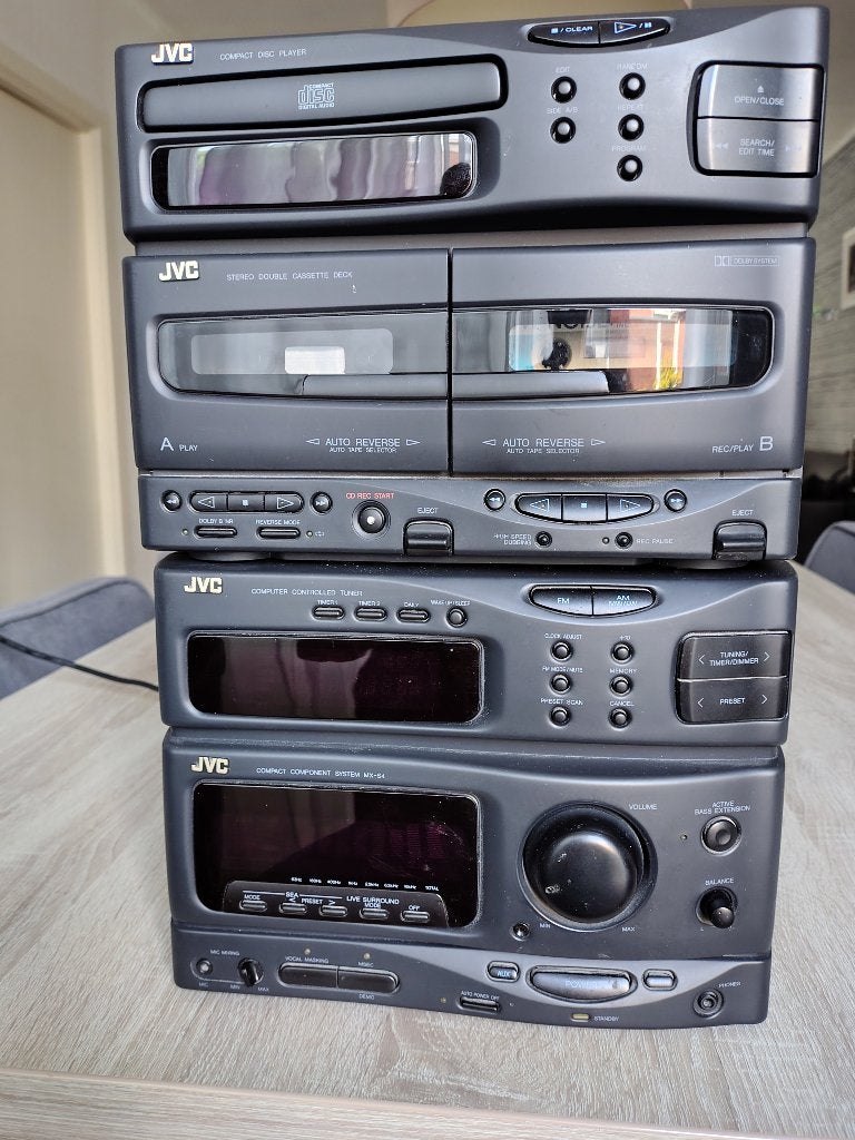 Nette stereo set JVC, Ophalen, Zo goed als nieuw, JVC