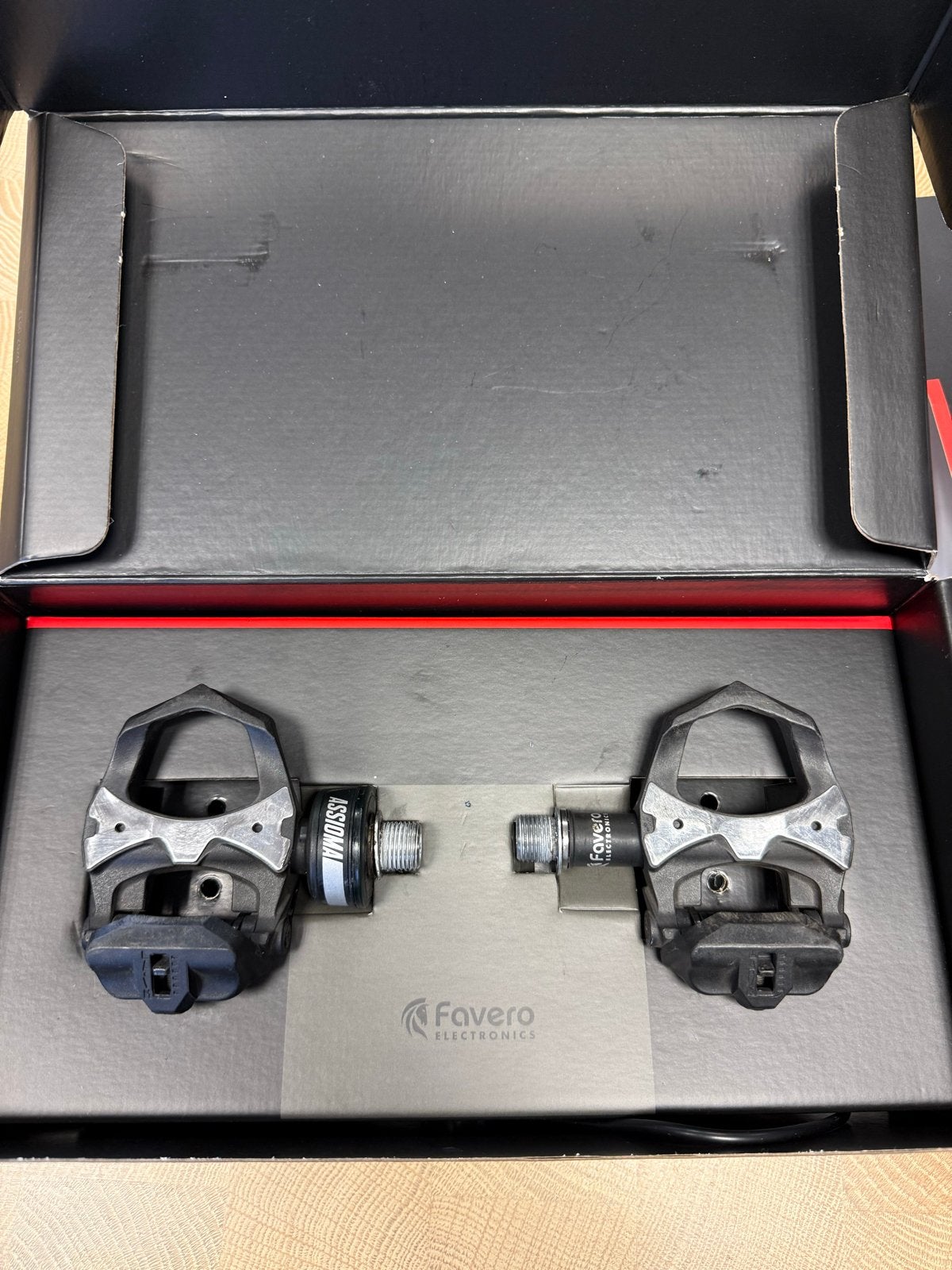 Favero Assioma uno links Powermeter Pedalen gebruikt, Crankstel of Pedalen, Gebruikt, Ophalen of Verzenden, X