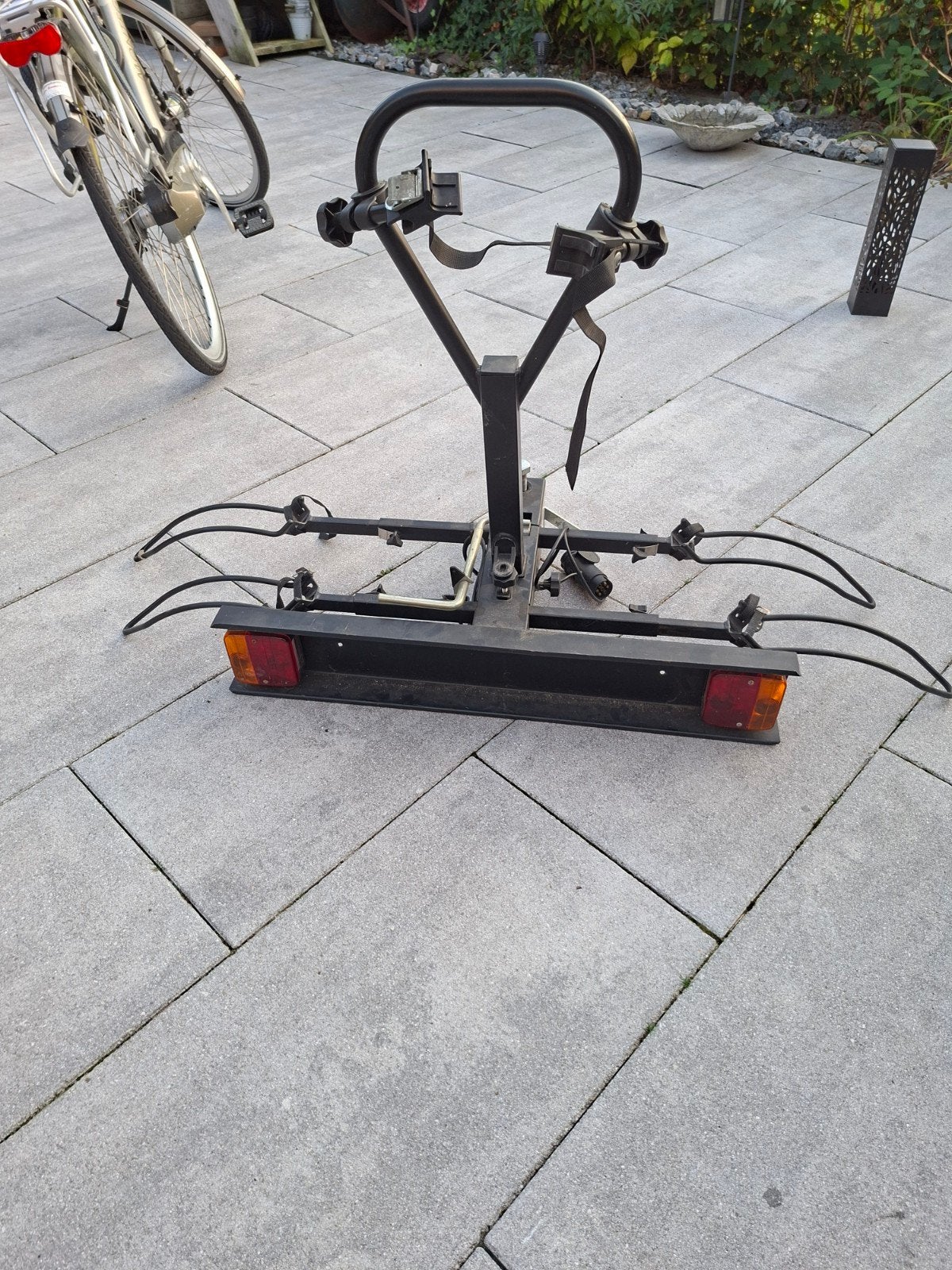 Gebruikte trekhaakdrager voor 2 fietsen, Ophalen, 2 fietsen, Gebruikt, Trekhaakdrager