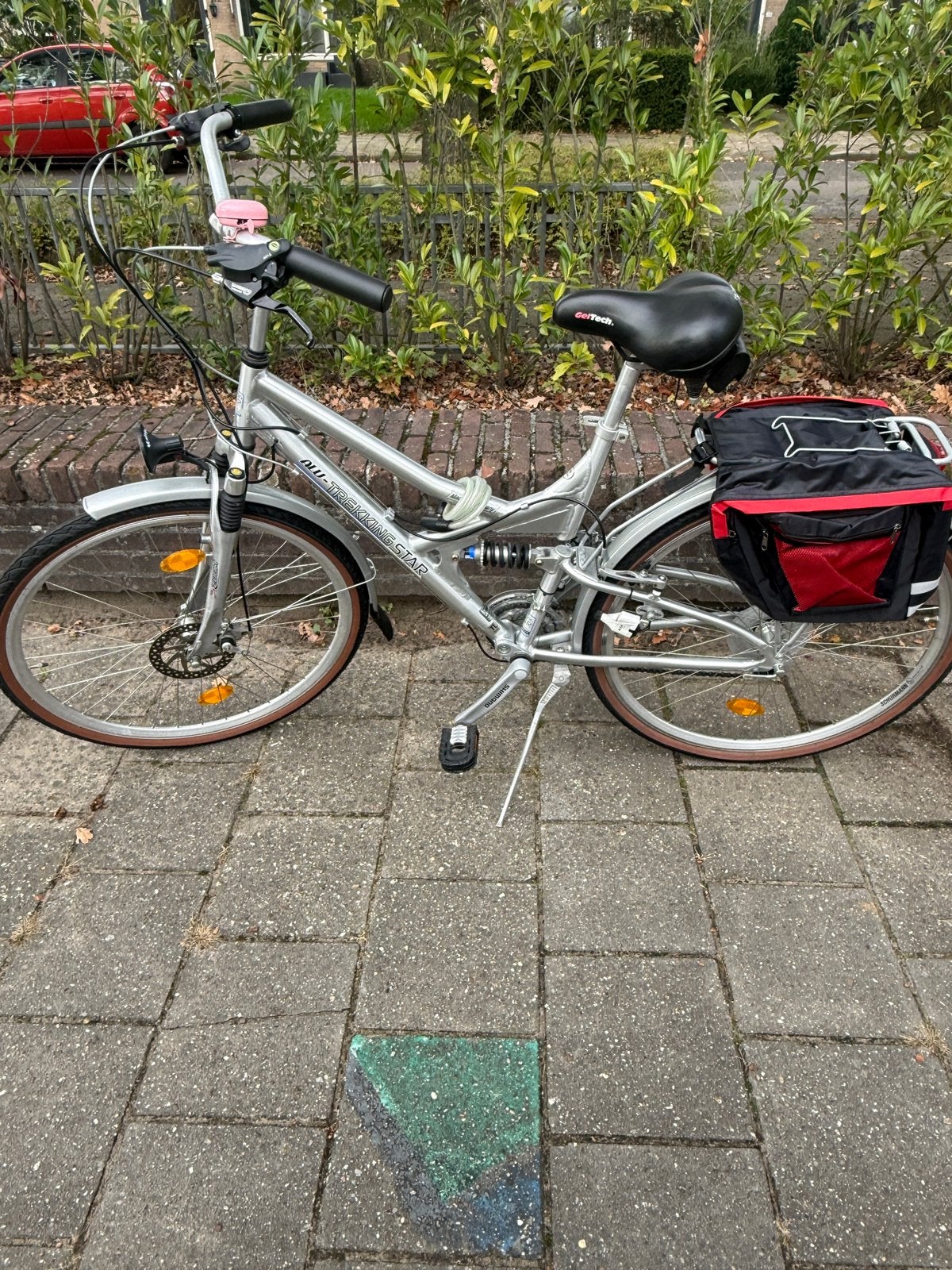 Aluminium trekkingfiets – All-Trekking Star, Versnellingen, 56 cm of meer, Zo goed als nieuw, Ophalen
