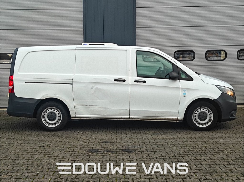 Mercedes-Benz Vito 111 L2 Airco Koelwagen Airco Carrier Euro, Voorwielaandrijving, Gebruikt, 4 cilinders, Wit