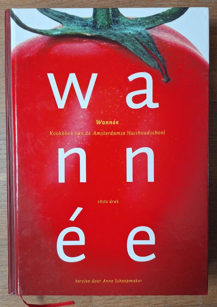 kookboek Wannée 28e druk, Boeken, Kookboeken, Diverse, Hoofdgerechten, Ophalen of Verzenden, Zo goed als nieuw