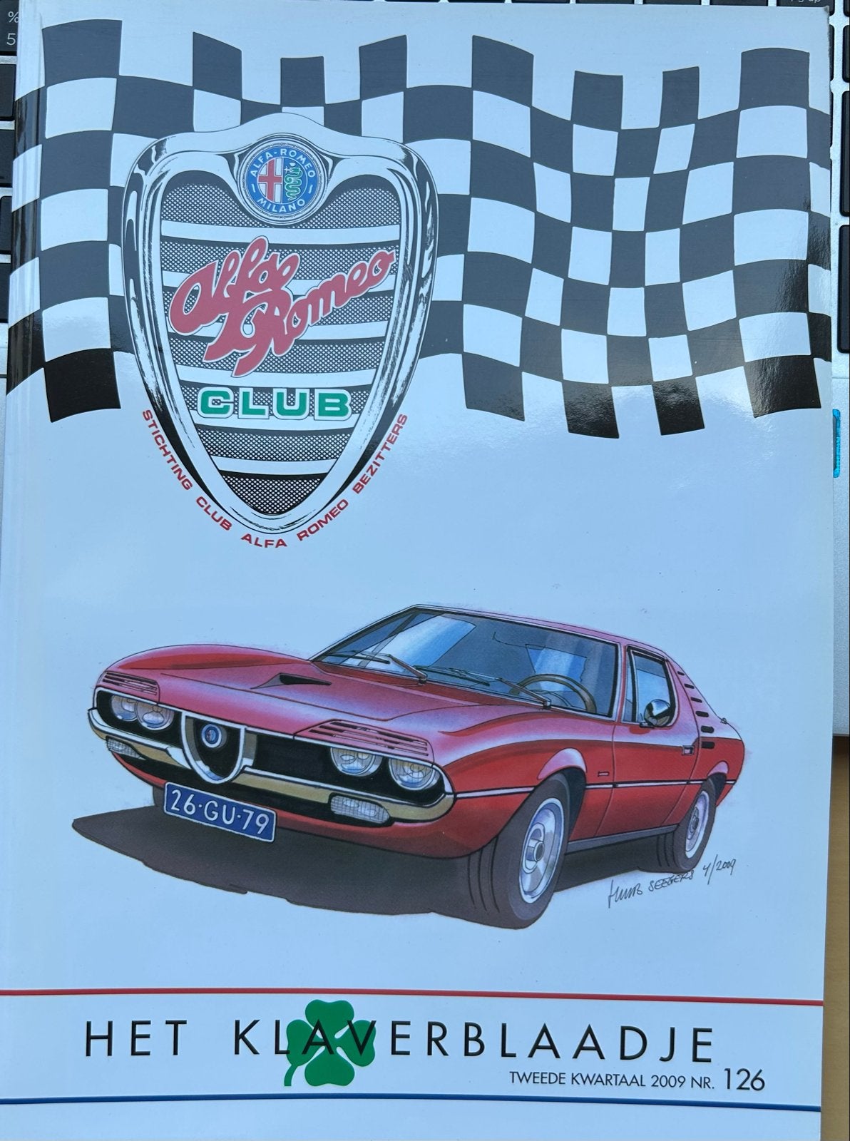 Het Klaverblaadje - Alfa Romeo Club Nr. 126 - Nederlands, Ophalen of Verzenden, Zo goed als nieuw, Alfa Romeo