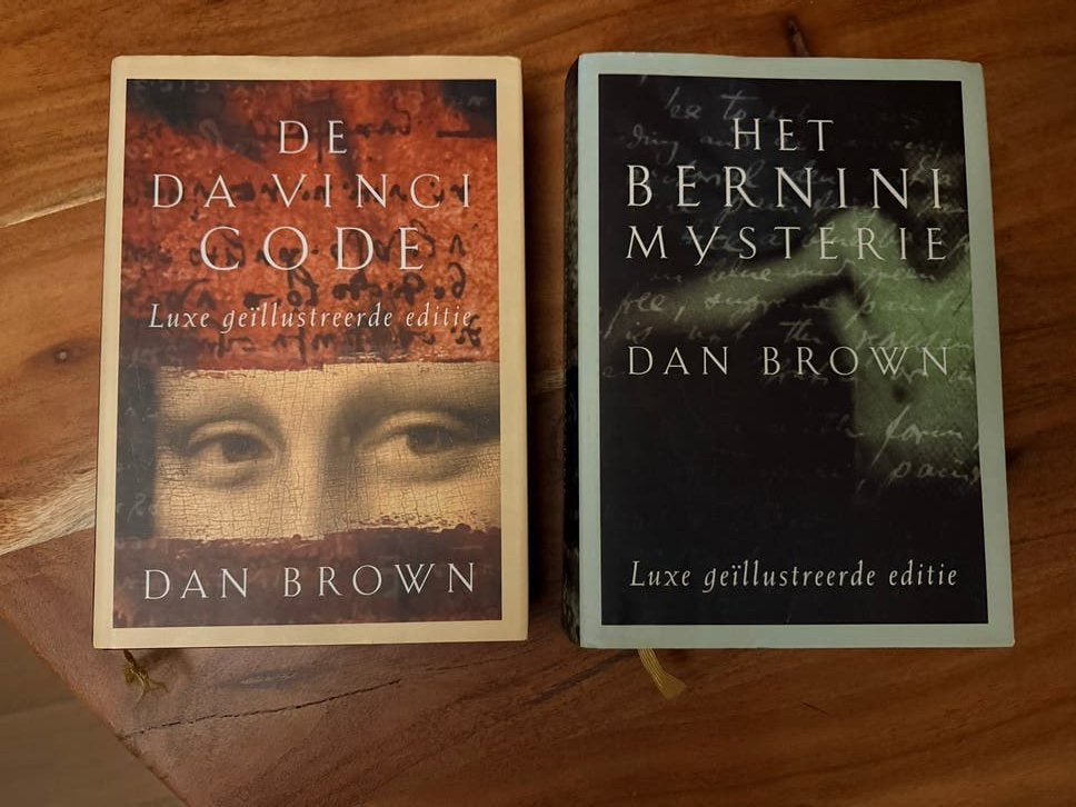 De Da Vinci Code & Het Bernini Mysterie - Luxe editie!, Boeken, Ophalen of Verzenden, Zo goed als nieuw, Nederland