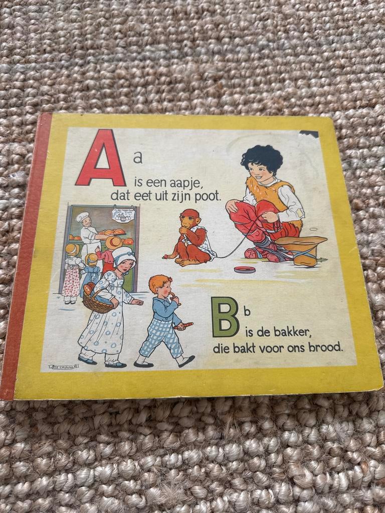 Vintage ABC-boekje van Rie Cramer, Boeken, Ophalen, Gelezen, Fictie algemeen