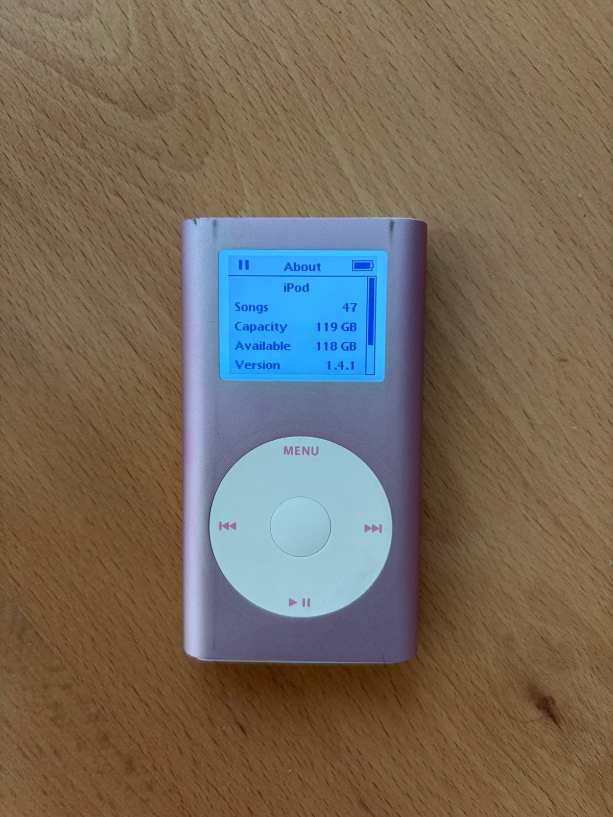 iPod Mini 128gb (2nd gen), Audio, Tv en Foto, Mp3-spelers | Apple iPod, 40 GB en meer, Mini, Verzenden, Zo goed als nieuw