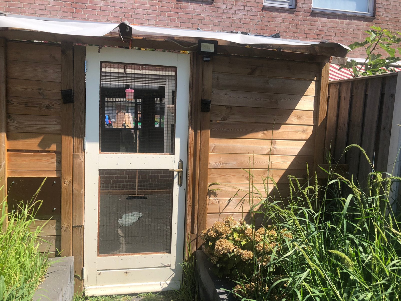 Zelfbouw overkapping te koop, Ophalen, Gebruikt, 250 tot 500 cm, Overige typen