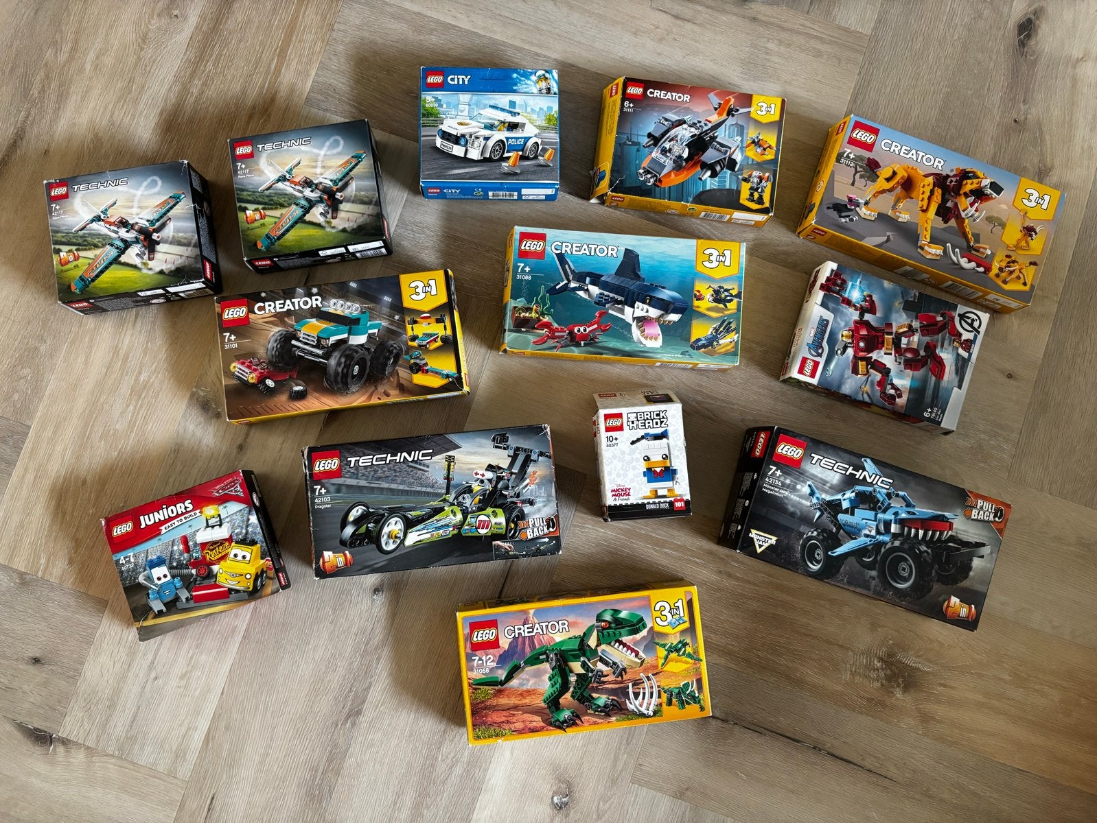 LEGO sets: Technic, Creator, Juniors en City, Kinderen en Baby's, Speelgoed | Duplo en Lego, Ophalen, Gebruikt, Overige thema's