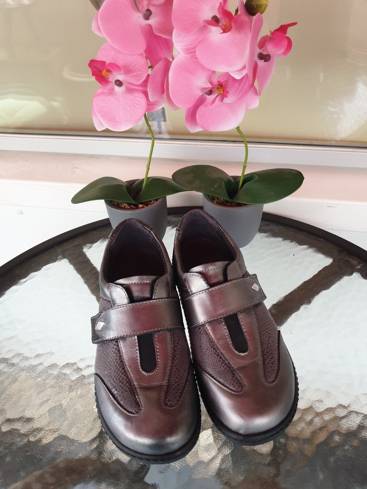 Woolville leren instap schoen sneaker grijs zilver maat 38, Kleding | Dames, Woolville, Ophalen of Verzenden, Grijs, Sneakers of Gympen