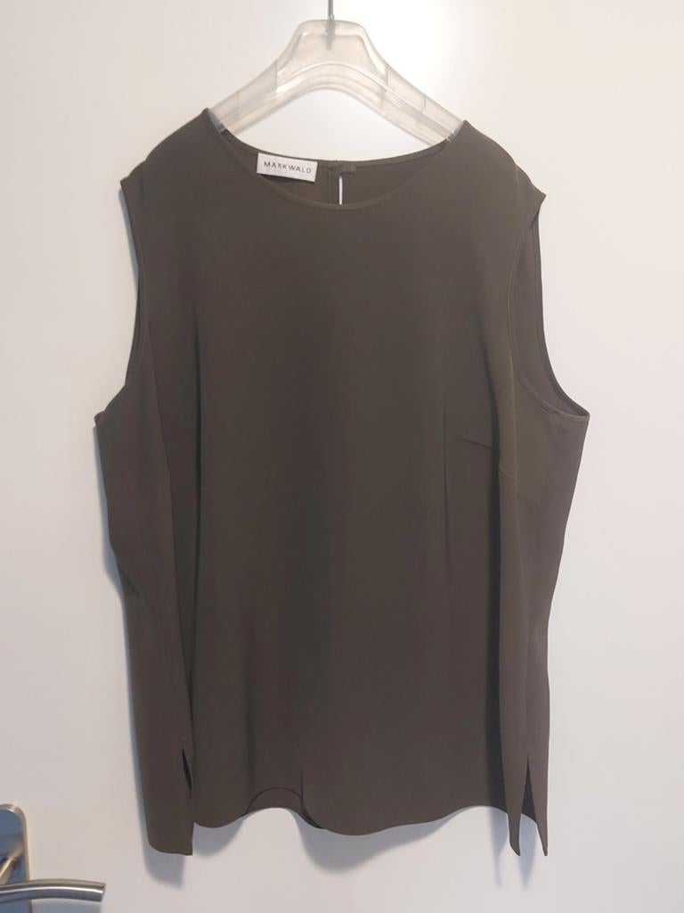 T-shirt van het merk Markwald maat 50, Kleding | Dames, Bruin, Maat 46/48 (XL) of groter, Ophalen of Verzenden, Zo goed als nieuw