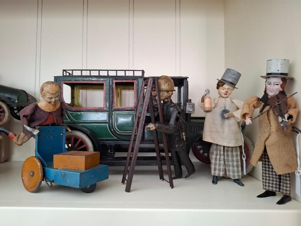 Carette Germany auto en figuren, Antiek en Kunst, Ophalen of Verzenden