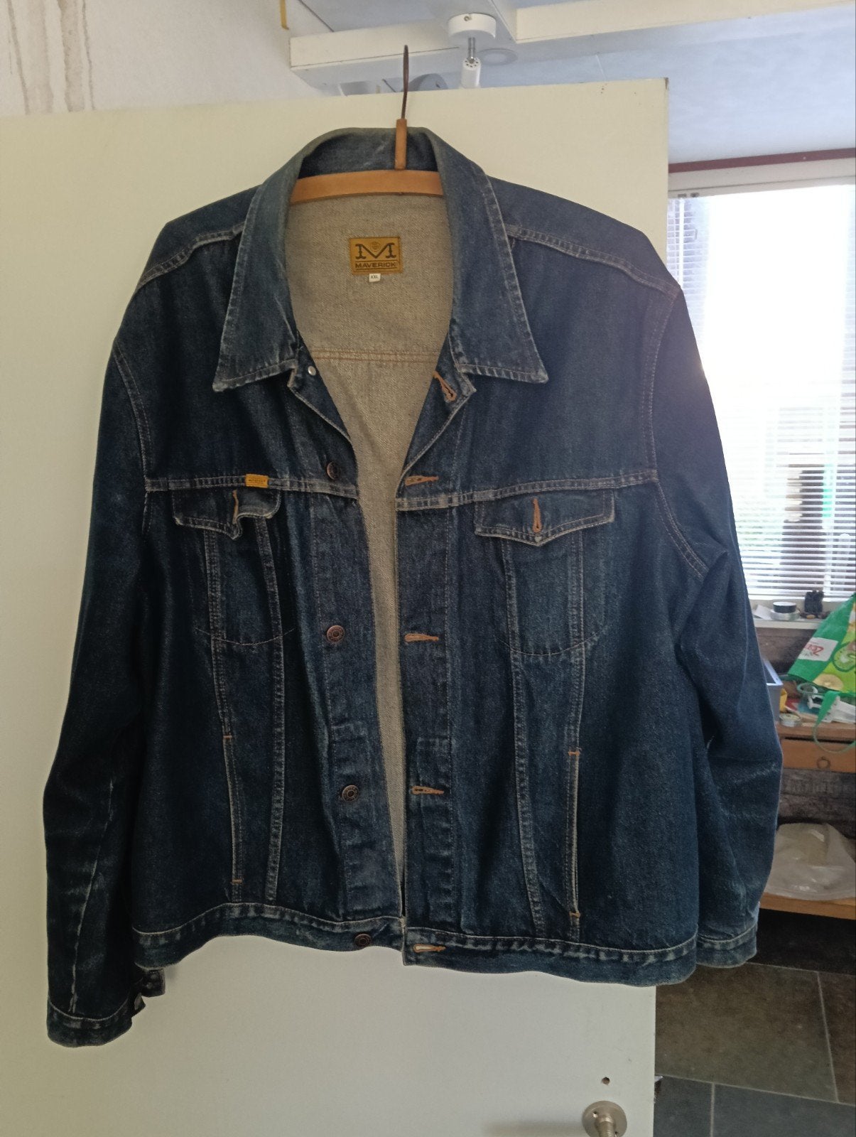spijkerjas van Maverick, Kleding | Heren, Blauw, Maat 56/58 (XL), Zo goed als nieuw, Maverick