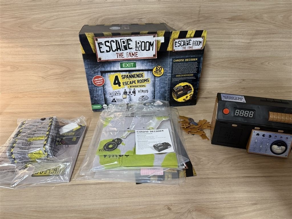 Escape room the game - exit - 4 games - s3239