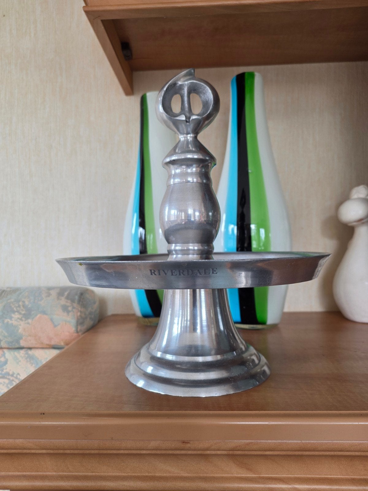 Riverdale etagere/fruitschaal, aluminium, Ophalen of Verzenden