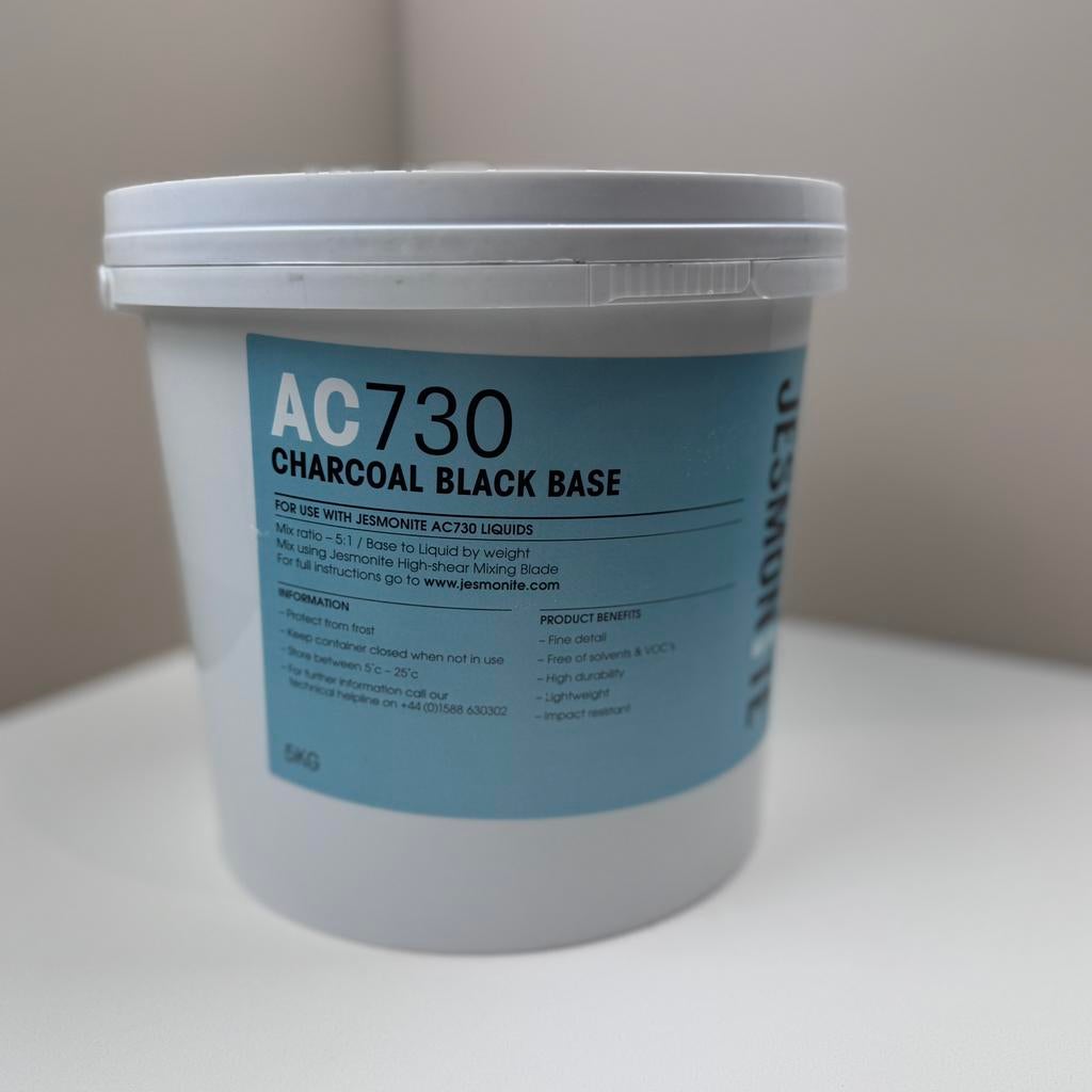 Jesmonite AC730 charcoal black base 5kg NIEUW, Hobby en Vrije tijd, Knutselen, Ophalen of Verzenden, Nieuw