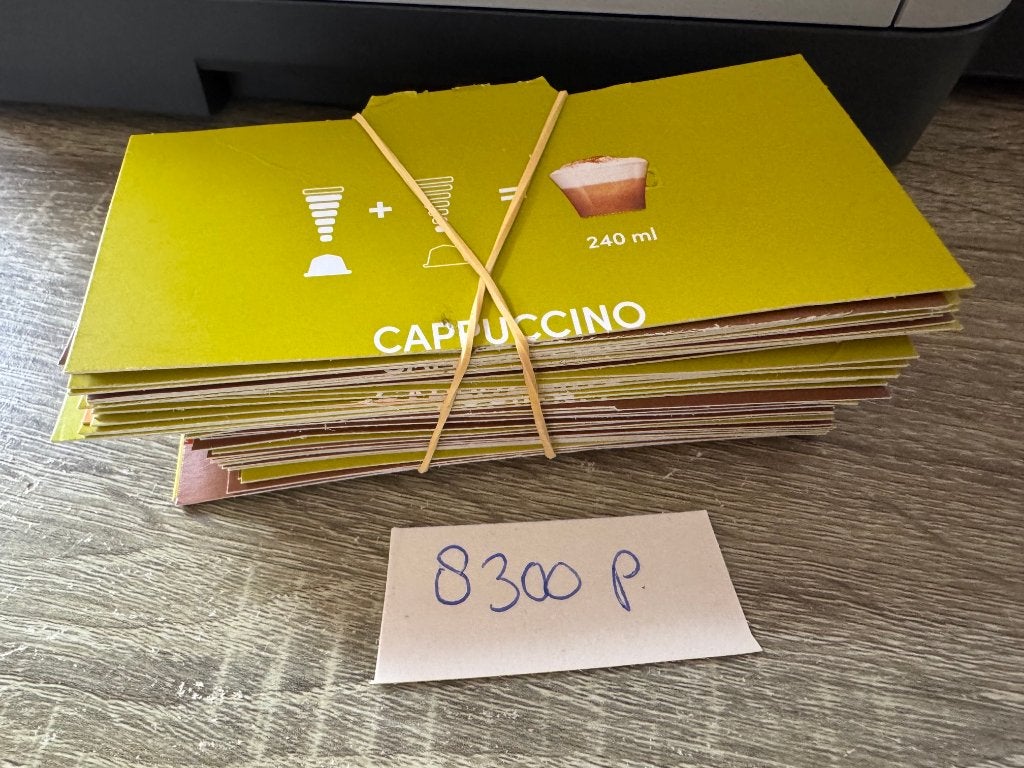 8300 spaarpunten DOLCE GUSTO codes, Ophalen of Verzenden, Koffie of Thee, Zegels, Bonnen of Punten