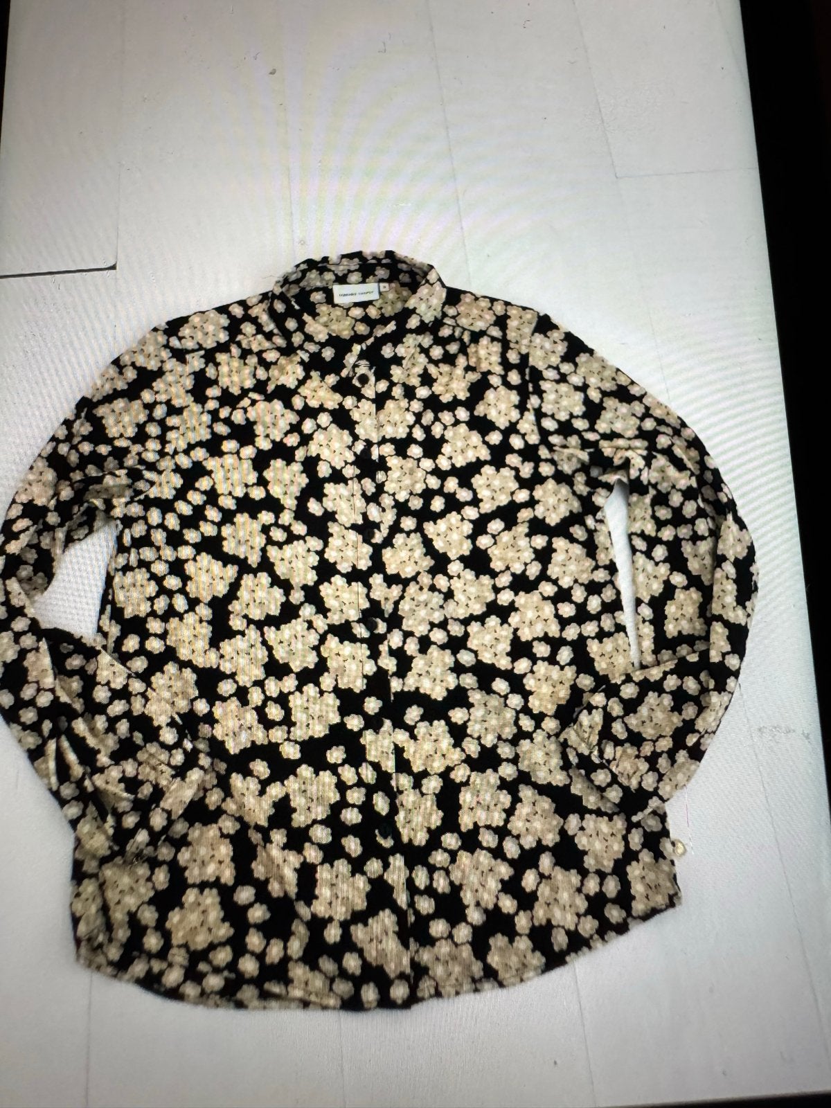 Fabienne Chapot blouse met bloemenprint - Nieuwstaat, Ophalen of Verzenden, Nieuw, Maat 36 (S), Zwart