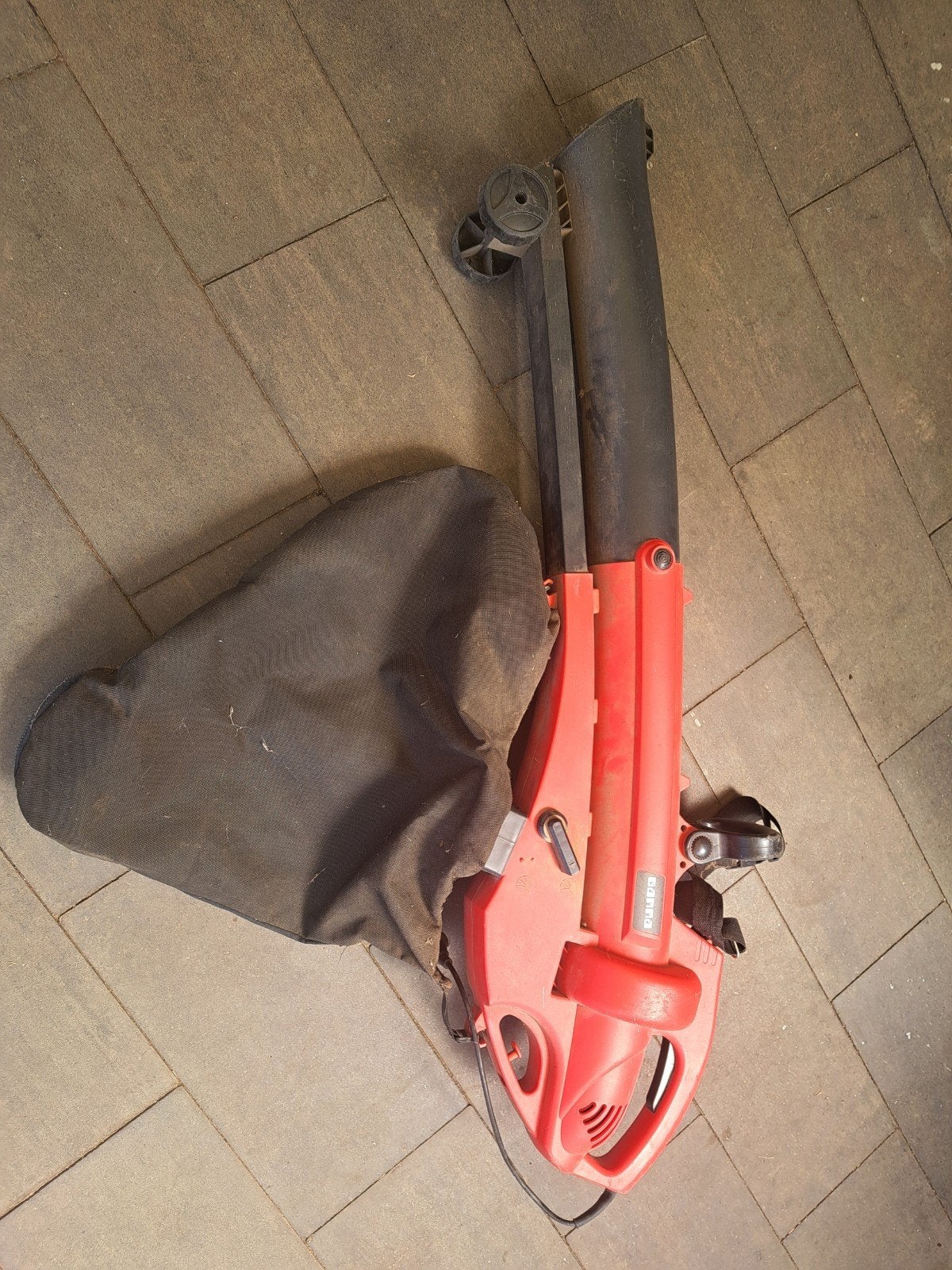 Grote Bladblazer Gamma BR-3 - 2000W, Ophalen, Gebruikt, Met opvangzak, Handgedragen