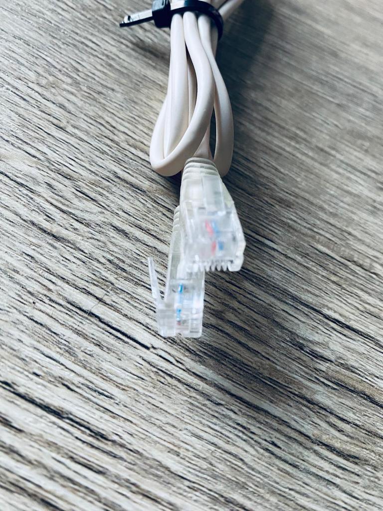 Telefoonkabel / Modemkabel RJ11 – Nieuw, Ophalen of Verzenden, Nieuw