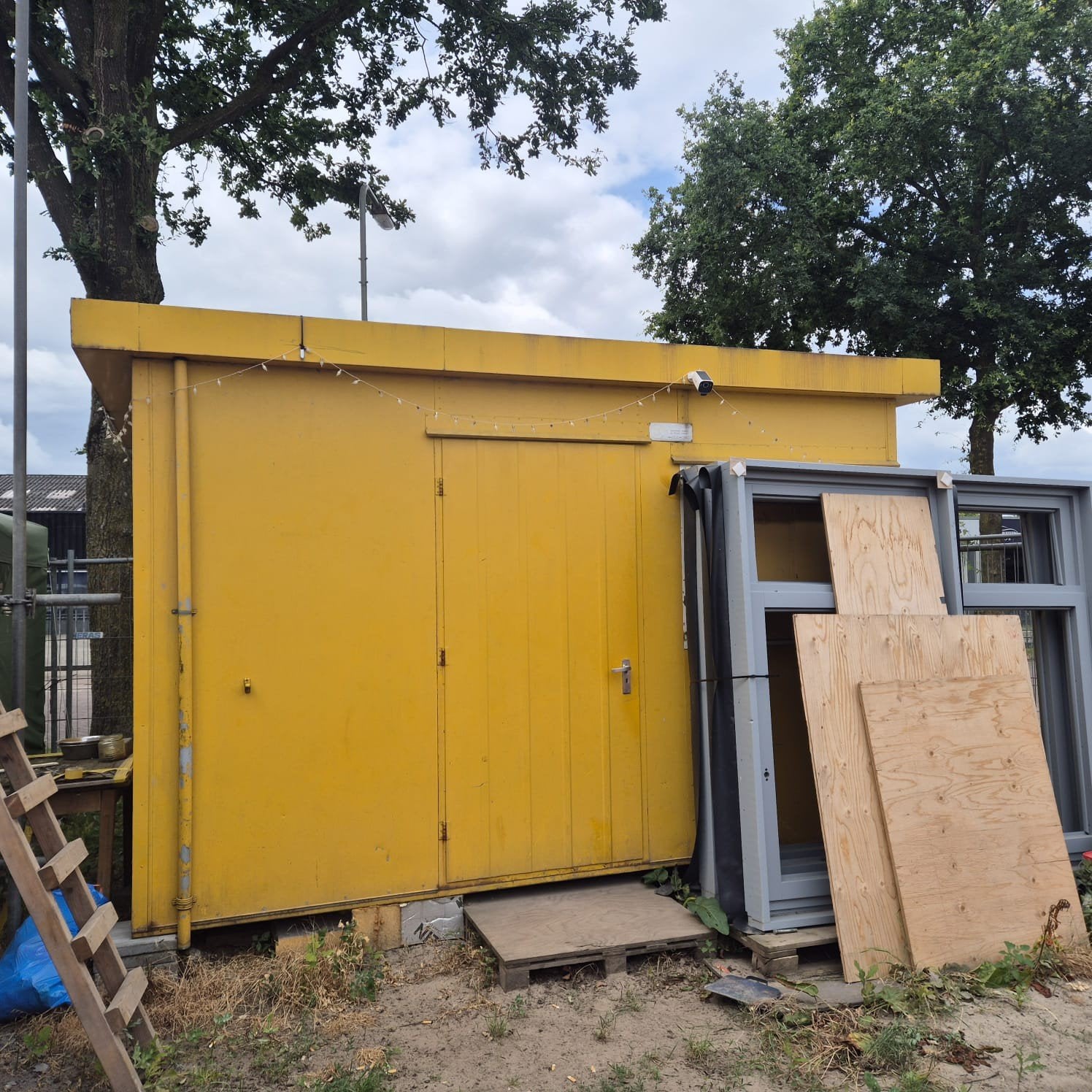 Keet, unit, schaftkeet, Zakelijke goederen, Machines en Bouw | Keten en Containers, Ophalen of Verzenden