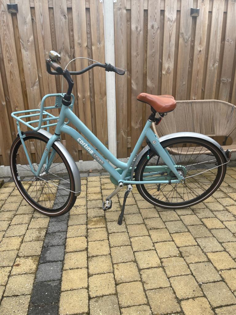 Cortina Crush Damesfiets, Terugtraprem, Gebruikt, Versnellingen, Minder dan 47 cm