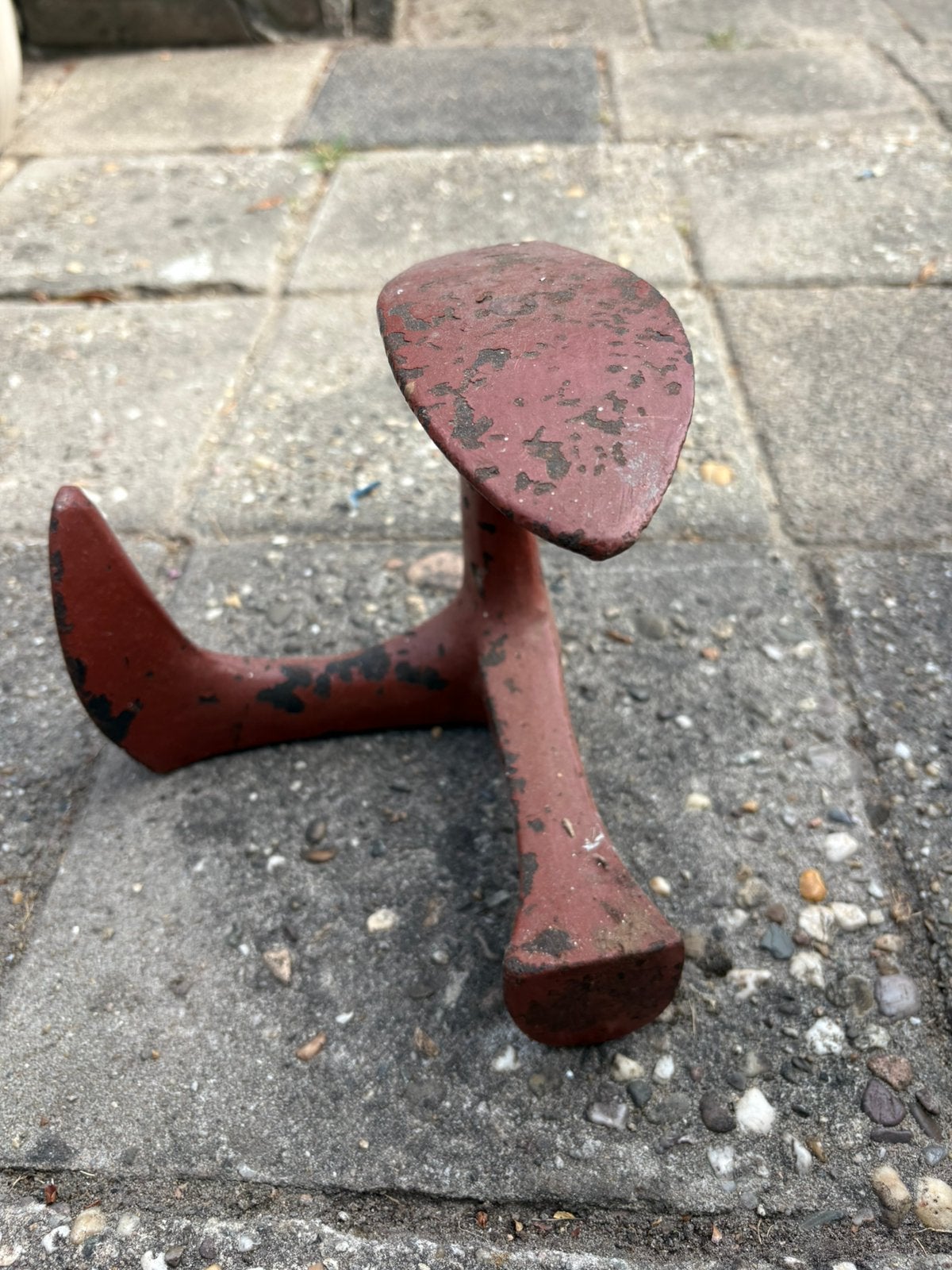 Metalen schoenleest, Antiek en Kunst, Ophalen