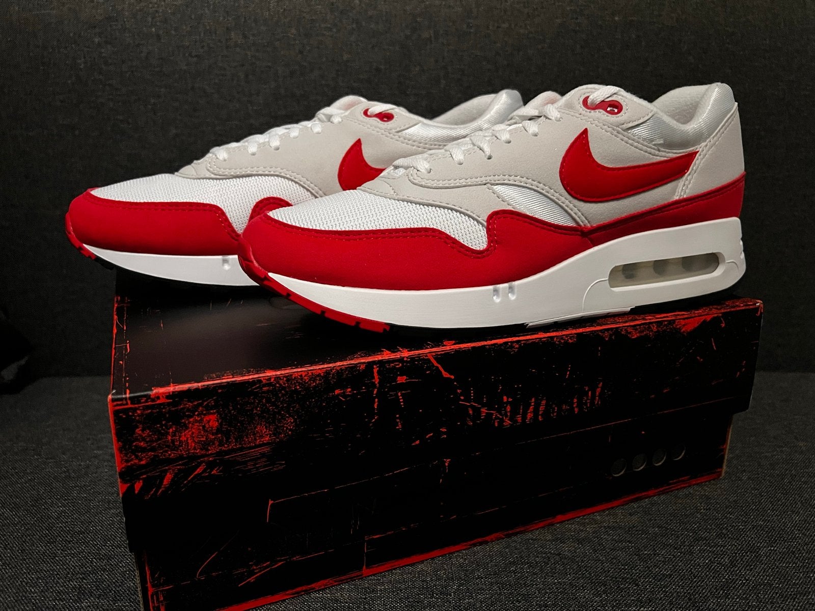 Nike Air Max 1 '86 OG Big Bubble Red - Maat 44 | Nieuw, Ophalen of Verzenden, Nieuw, Wit, Sneakers of Gympen