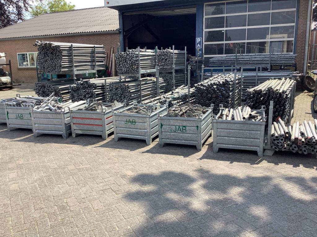 steiger Cuplock zeer nette en makkelijk op te bouwen steiger, Ophalen, Zo goed als nieuw